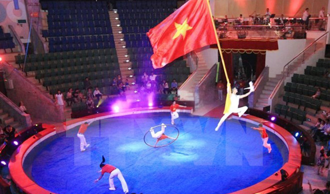 Le Viet Nam gagne l’or au Festival international du cirque Circuba 2017