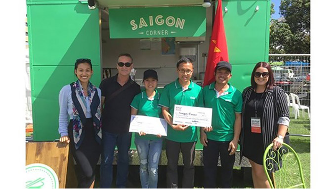 Un groupe vietnamien remporte le Food Truck Face