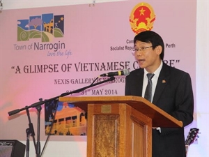 Inauguration d'une exposition sur le Vietnam et son peuple à Perth