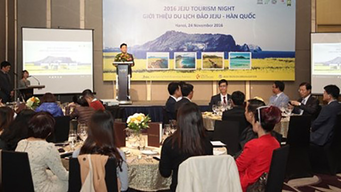Le bureau de représentation du Service du tourisme de Jeju inauguré à Ha Noi