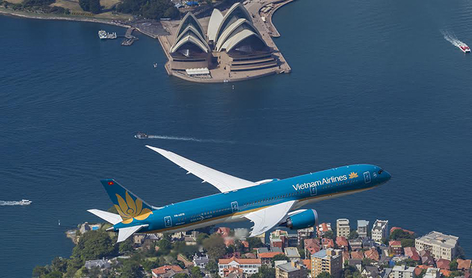 Vietnam Airlines exploite le Boeing 787 Dreamliner sur ses vols vers l'Australie