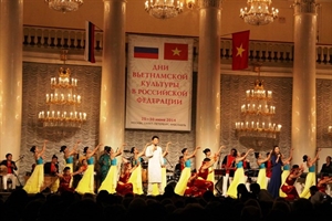 Les journées culturelles du Vietnam en Russie font forte impression auprès des amis étrangers