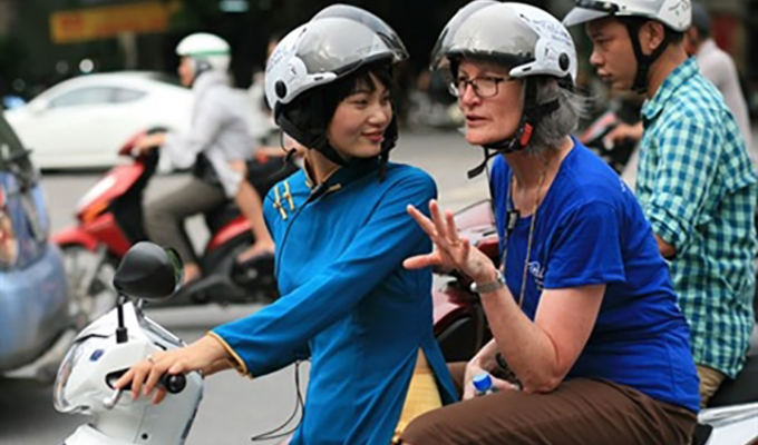 Des tours à moto à Ha Noi