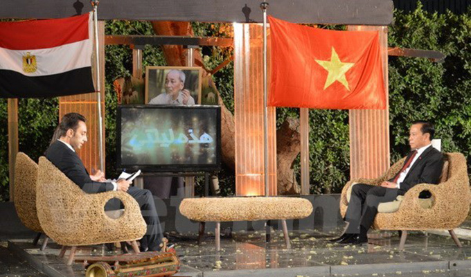 Un programme télévisé sur le président Ho Chi Minh diffusé en Egypte