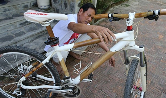 Le vélo en bambou: écolo, léger et robuste