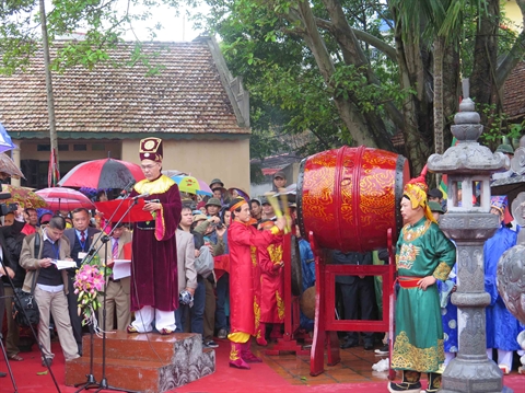 Ouverture de la Fête du temple de Kinh Duong Vuong à Bac Ninh