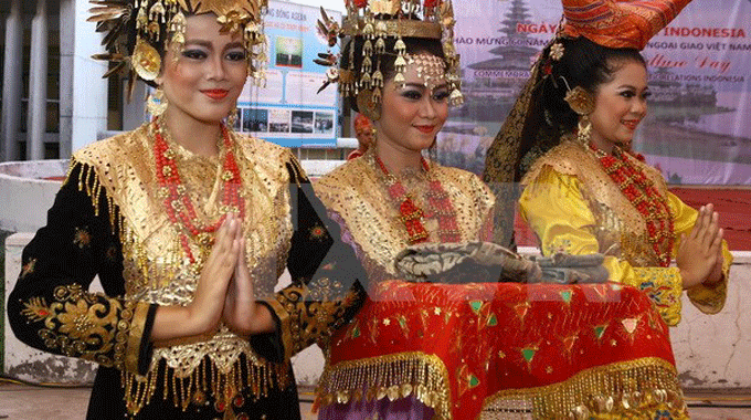 Journée de la culture indonésienne à Can Tho