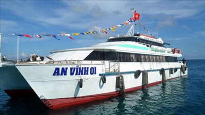 Cảng Sa Kỳ sẽ phục vụ hơn 120.000 khách ra vào Lý Sơn