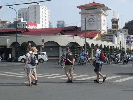 TP.Hồ Chí Minh thu hút 2,7 triệu khách quốc tế trong 8 tháng đầu năm 