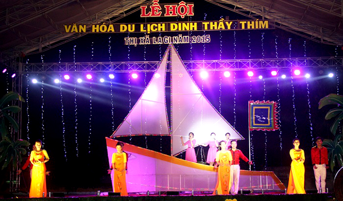 Bình Thuận: khai mạc lễ hội văn hóa du lịch Dinh Thầy Thím năm 2015