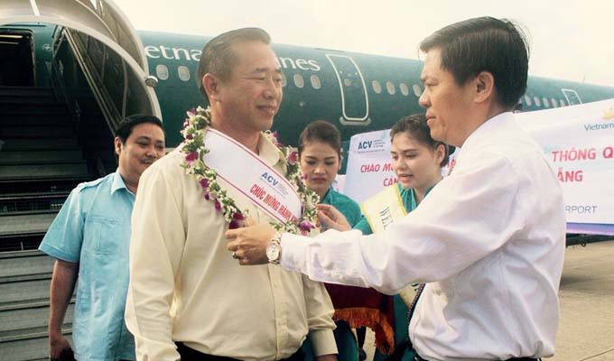 Cảng hàng không quốc tế Đà Nẵng đón hành khách thứ 6 triệu