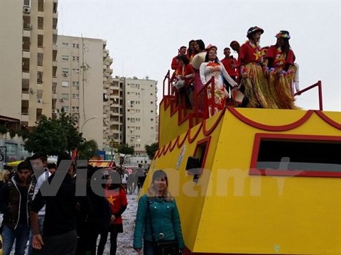 Le Vietnam au Carnaval traditionnel de Limassol, à Chypre