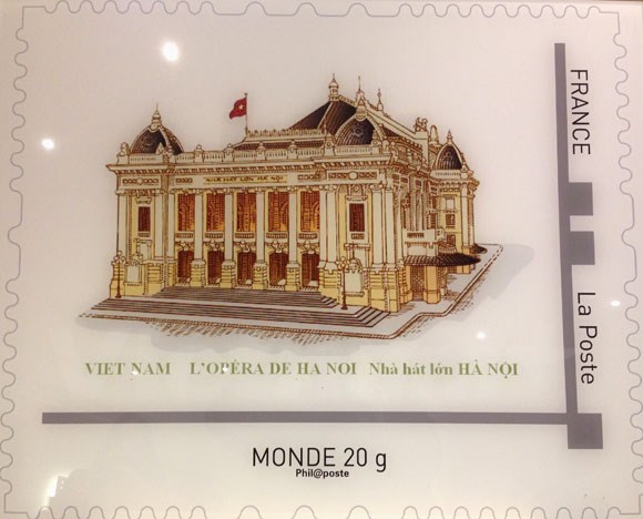 France: émission de timbres présentant l’image du Vietnam