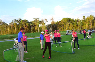 Premier tournoi de golf sur l'île de Phu Quôc