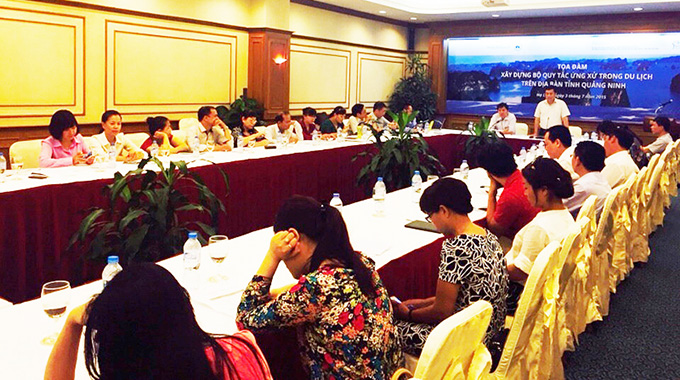 Quảng Ninh: Lấy ý kiến xây dựng Bộ Quy tắc ứng xử trong hoạt động du lịch