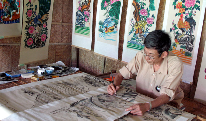 Le village de Sinh - berceau des estampes folkloriques de Hue