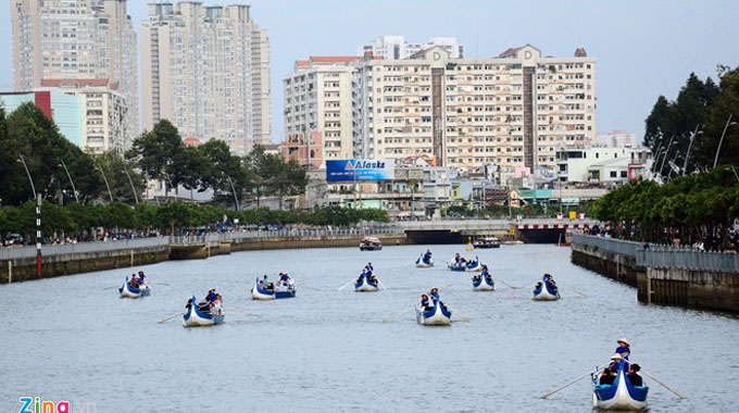 Hấp dẫn tour du lịch đường thủy nội đô trên kênh Nhiêu Lộc - Thị Nghè (TPHCM)