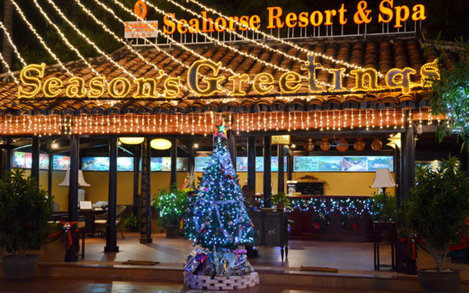 Đón Giáng Sinh và Năm mới 2017 tại Seahorse Resort & Spa 