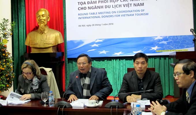 Tọa đàm phối hợp các nhà tài trợ cho ngành Du lịch Việt Nam