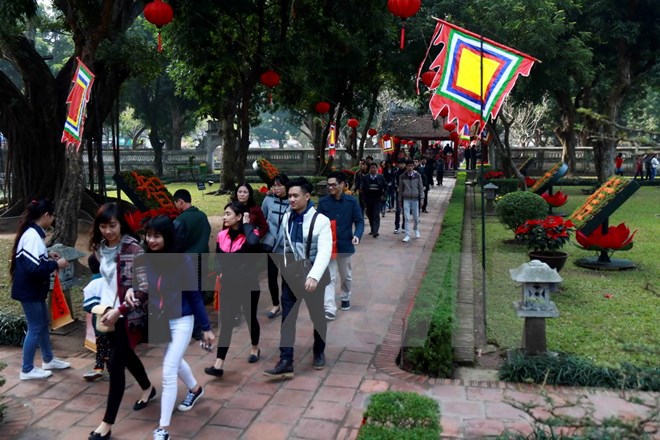 Plus de 464.200 touristes ont visité la capitale pendant le Têt du Singe