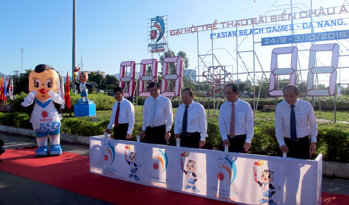 Da Nang se prépare aux Jeux Asiatiques de plage 2016