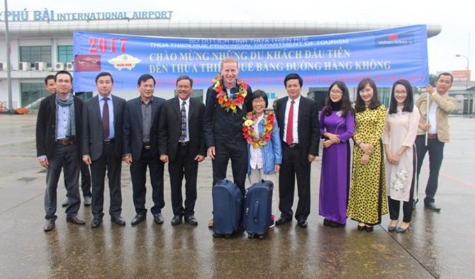 Thua Thiên-Huê accueille ses premiers touristes étrangers de l'année 2017