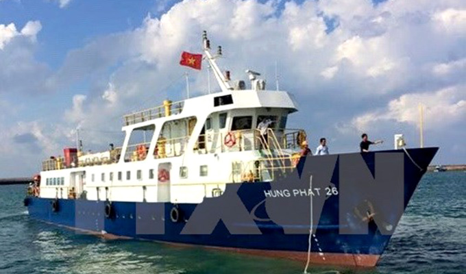 Bình Thuận tăng chuyến tàu khách từ Phan Thiết ra đảo Phú Quý