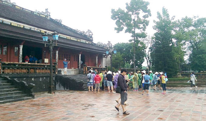 Les vestiges de Dai Nôi de Huê rouvre ses portes après les crues