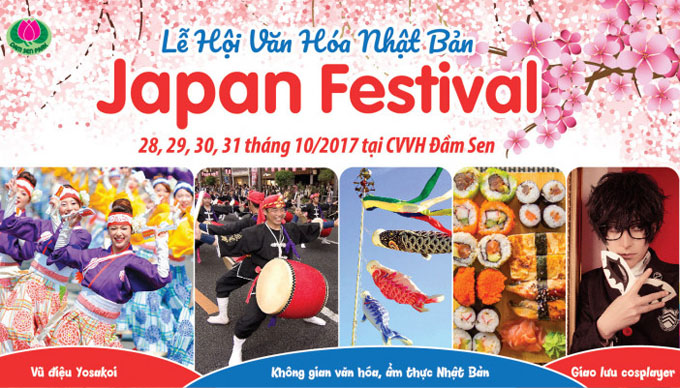 Festival de la culture japonaise au parc Dâm Sen