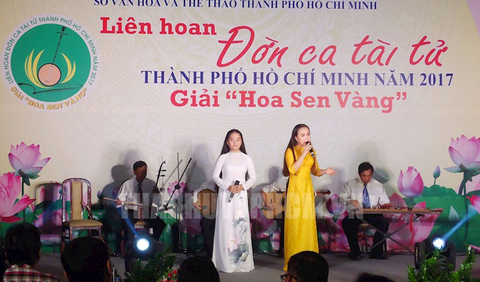 Ouverture du Festival «don ca tài tu» de Hô Chi Minh-Ville