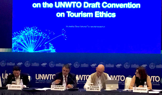 Họp Nhóm công tác đặc biệt về dự thảo Công ước khung của UNWTO về ứng xử trong du lịch