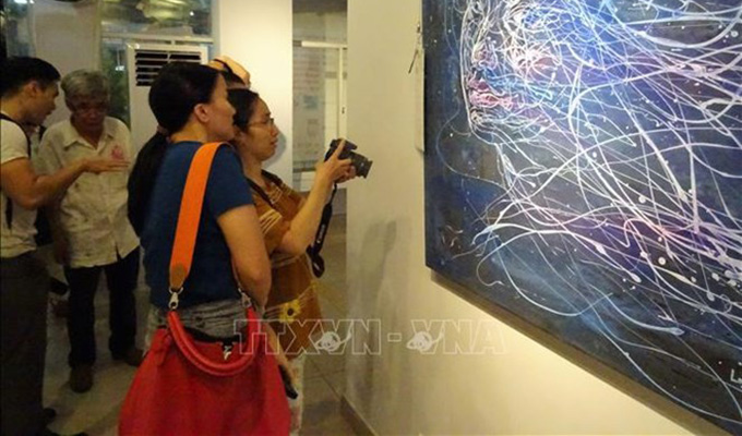 Ouverture de l’exposition de beaux-arts franco-vietnamienne "Rencontre 2018" à Hô Chi Minh-Ville