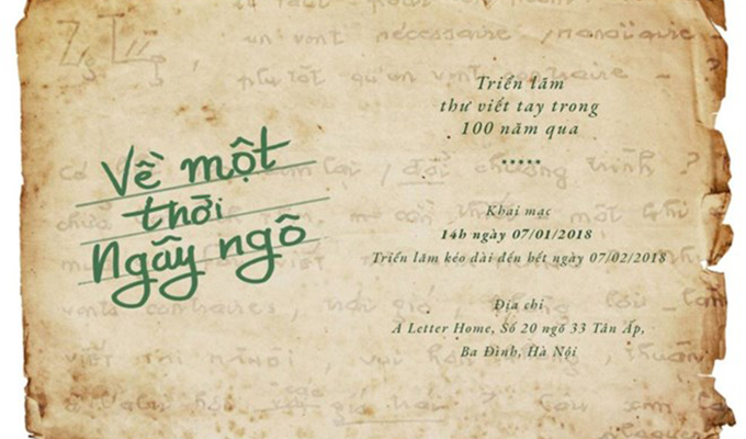À Ha Noi, une exposition feuillete cent ans en lettres manuscrites