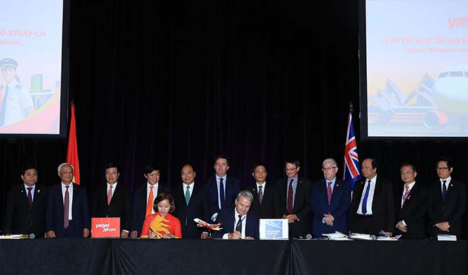 Vietjet công bố kế hoạch mở đường bay thẳng Việt Nam – Australia