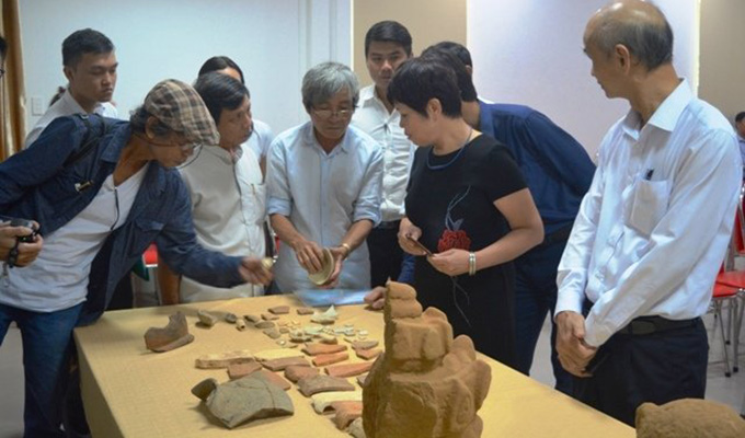 Da Nang: de nombreux objets de valeur découvert au site Cham Phong Le