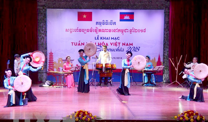 Đậm đà bản sắc dân tộc Tuần Văn hóa Việt Nam tại Campuchia