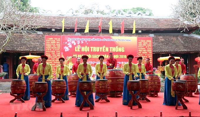 Hải Dương: Khai hội truyền thống Văn miếu Mao Điền 2019