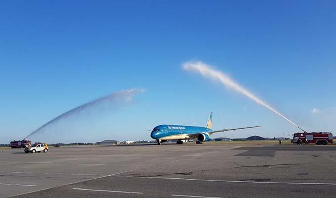 Vietnam Airlines bắt đầu khai thác các chuyến bay đi Nga tại sân bay Sheremetyevo