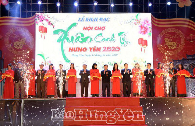 Hưng Yên: Hơn 200 gian hàng tham gia Hội chợ Xuân Canh Tý