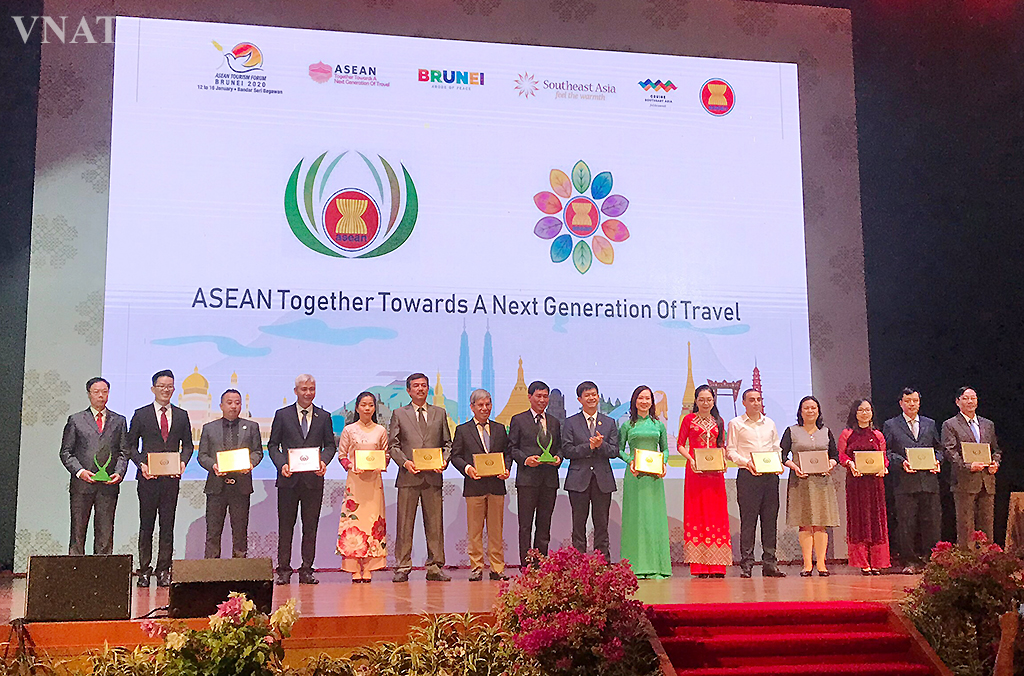 15 đơn vị của Việt Nam nhận Giải thưởng Du lịch ASEAN