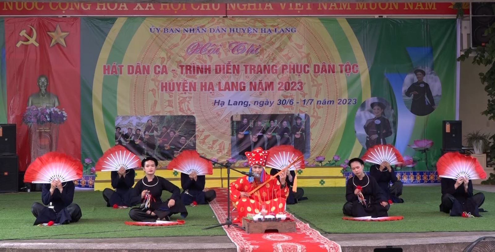 Cao Bằng: Hội thi hát dân ca, trình diễn trang phục dân tộc huyện Hạ Lang năm 2023