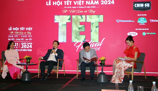 TP.Hồ Chí Minh: Lễ hội Tết Việt 2024 tái hiện Tết Việt xưa và nay