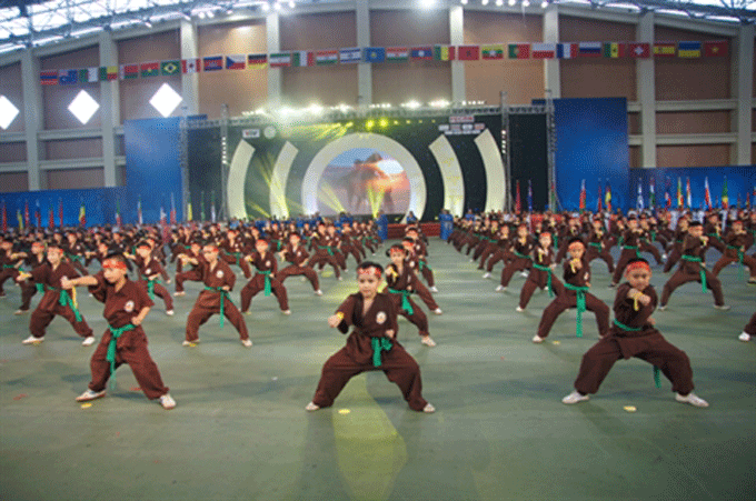 Clôture du premier Festival international des arts martiaux traditionnels du Viet Nam