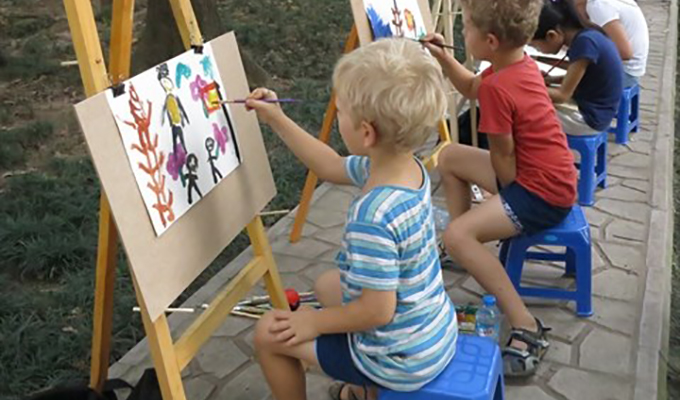 Un concours international de peinture pour enfants à Ha Noi