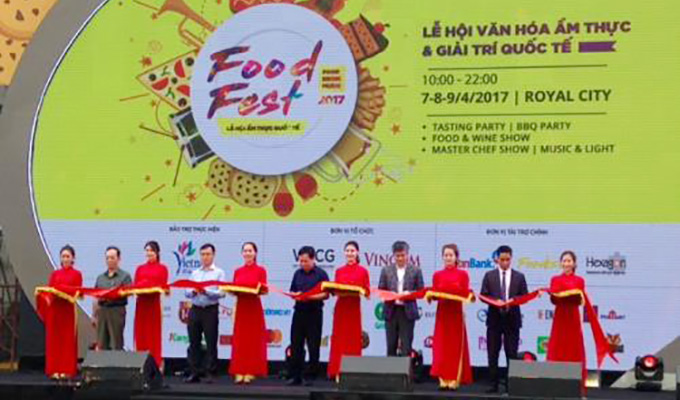 Festival international de la gastronomie et de la musique 2017 à Ha Noi