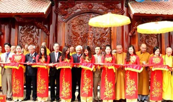 Inauguration de l’Institut du bouddhisme Truc Lam Dai Giac à Ha Tinh