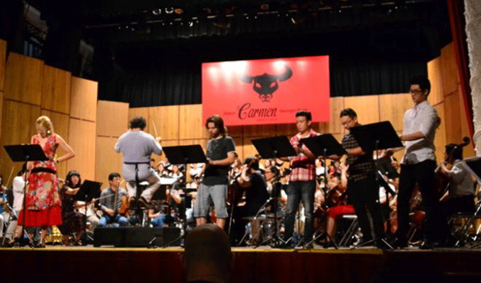 L'opéra "Carmen" à Ho Chi Minh-Ville
