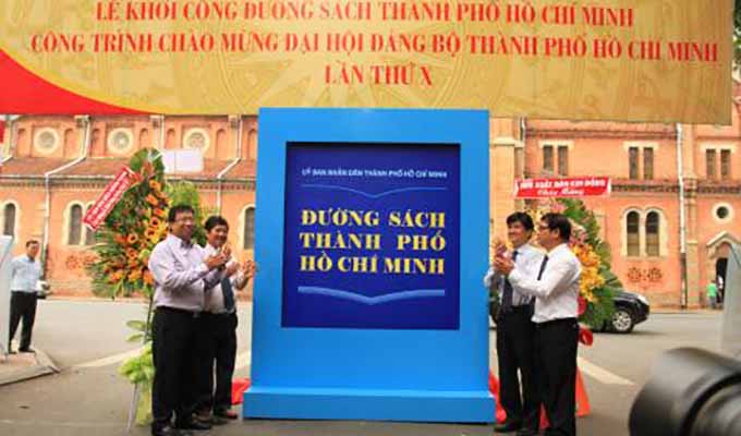 Bientôt l'inauguration d'une rue du livre à Hô Chi Minh-Ville