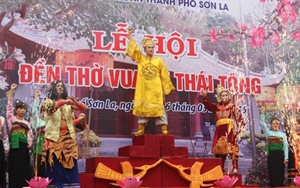 La Fête du temple du roi Lê Thai Tông à Son La
