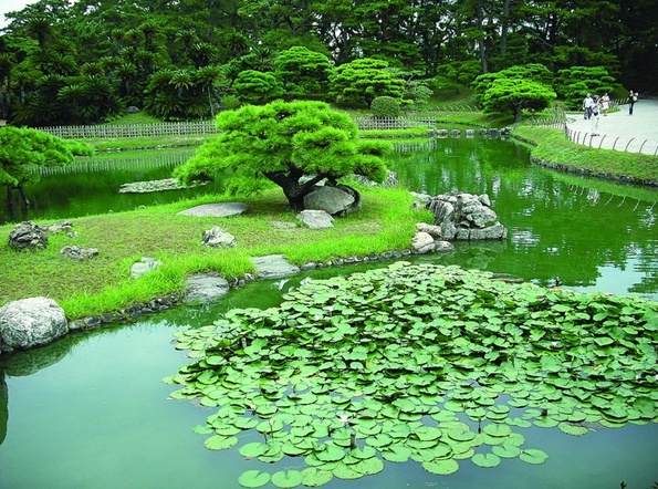 Un jardin japonais à Hô Chi Minh-Ville